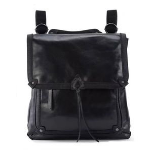 The Sak Ventura Convertible Leather Backpack Black